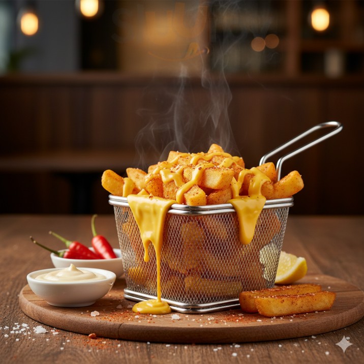 Peri Peri Cheese Fries